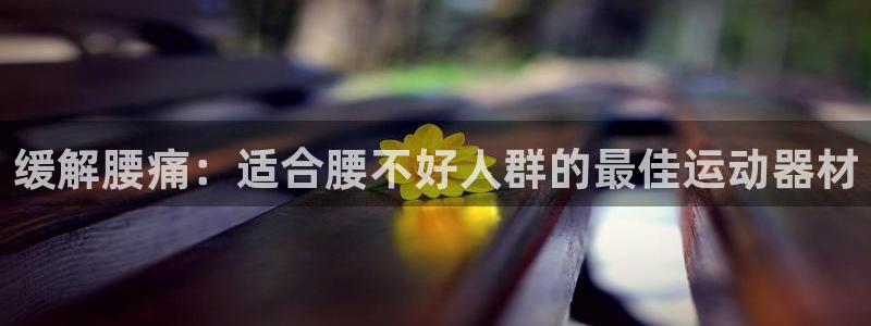 意昂体育3平台假的吗是真的吗吗:缓解腰痛:适合腰不好人群的最